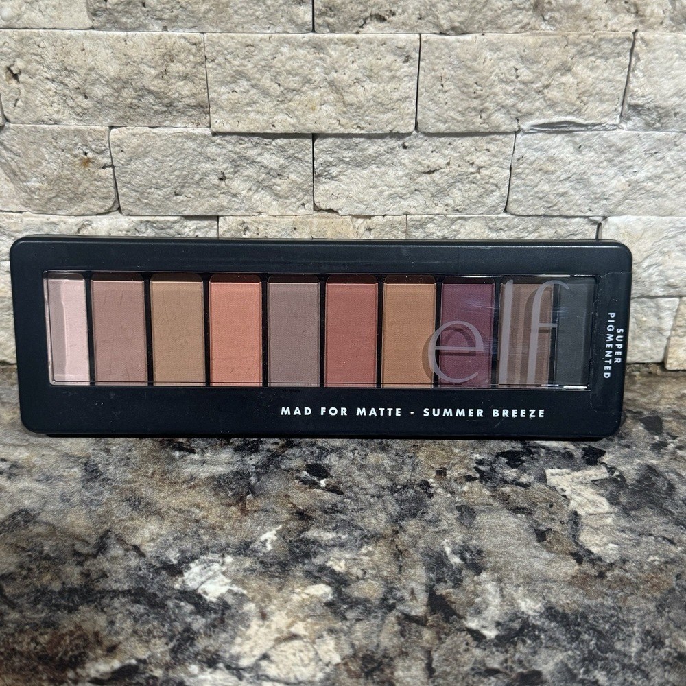 ELF Made For Matte Eyeshadow Pallete 10 Shades - Summer Breeze New